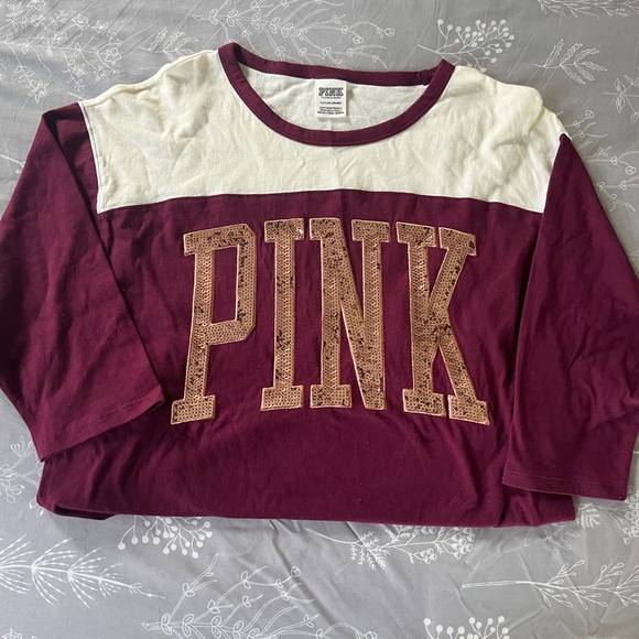 VS PINK Top w/ Sequins - Picture 3 of 8